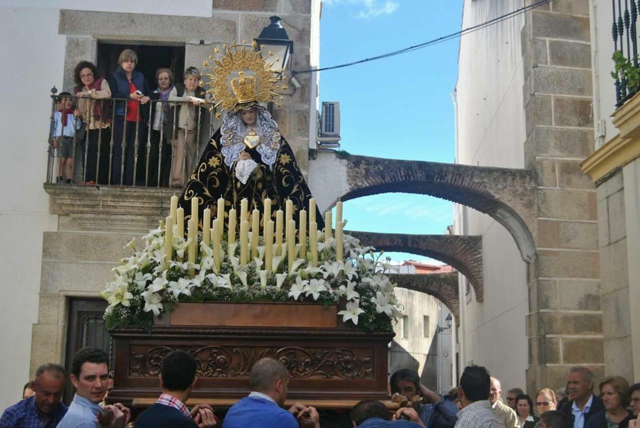 Apartamentos Andrada Casar De Caceres Bagian luar foto